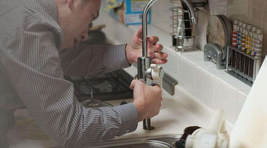 Professional bathroom faucet installation in Krebs, OK